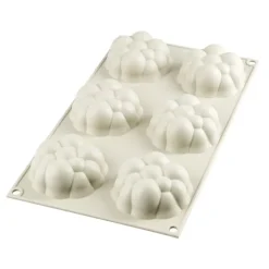 Molde de silicona burbujas Bollicine 6 cavidades - Silikomart