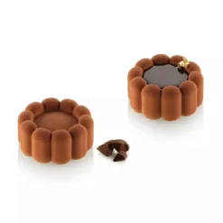 Molde de silicona Charlotte con 6 cavidades - Silikomart Professional