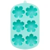 Molde de silicona 6 copos de nieve de Navidad - Wilton