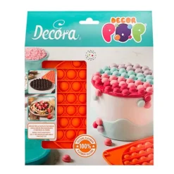 Molde de silicona círculo Decorpop - Decora
