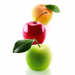 Molde de silicona 3D Fruit 5 cavidades - Silikomart Professional