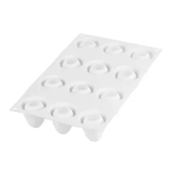 Molde de silicona Egg 30 con 12 cavidades - Silikomart Professional