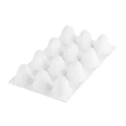 Molde de silicona Egg 30 con 12 cavidades - Silikomart Professional