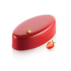 Molde de silicona Ellipse 3 cavidades - Silikomart Professional