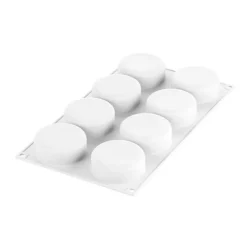 Molde de silicona Essenziale 80 con 8 cavidades - Silikomart Professional