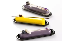 Molde de silicona Fingers con 8 cavidades, bandejas y cortador - Silikomart Professional