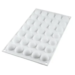 Molde de silicona Micro Dome 35 cavidades - Silikomart Professional