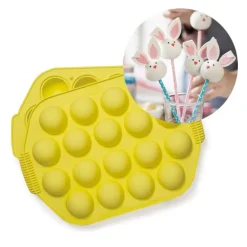 Molde de silicona para 18 cake pops - Decora