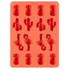 Molde de silicona para Candy Melts Piña, flamenco y cactus - Wilton