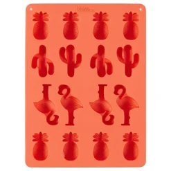 Molde de silicona para Candy Melts Piña, flamenco y cactus - Wilton