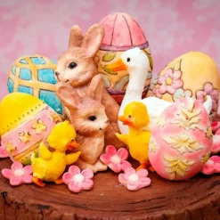 Molde de silicona para fondant Huevos de Pascua - Katy Sue Designs