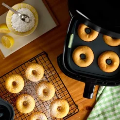 Molde de silicona para freidora de aire 4 donuts - Lékué