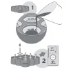 Molde de silicona para 9 helados - Mini Pops - Zoku