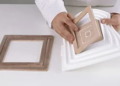 Molde de silicona para rellenos cuadrados - Silikomart Professional