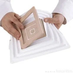 Molde de silicona para rellenos cuadrados - Silikomart Professional