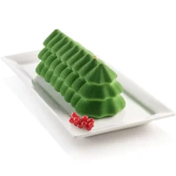 Molde de silicona árbol de Navidad Bûche Sapin - Silikomart