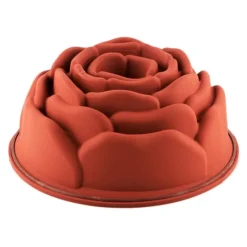 Molde de silicona Rosa terracota - Silikomart Professional