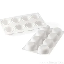Molde de silicona Stone 8 cavidades - Silikomart Professional