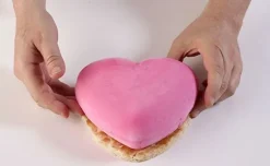Molde de silicona Ti Amo con cortador - Silikomart Professional