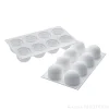 Molde de silicona Truffles 8 cavidades - Silikomart Professional