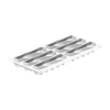 Molde de silicona Twist 6 cavidades con cortador - Silikomart Professional