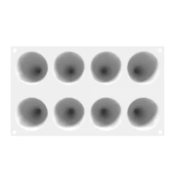 Molde de silicona Vega con 8 cavidades - Silikomart