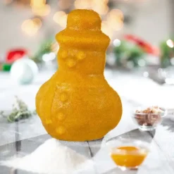 Molde 3D muñeco de nieve Navidad 20 cm - Decora