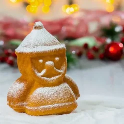 Molde 3D Papá Noel Navidad 20 cm - Decora