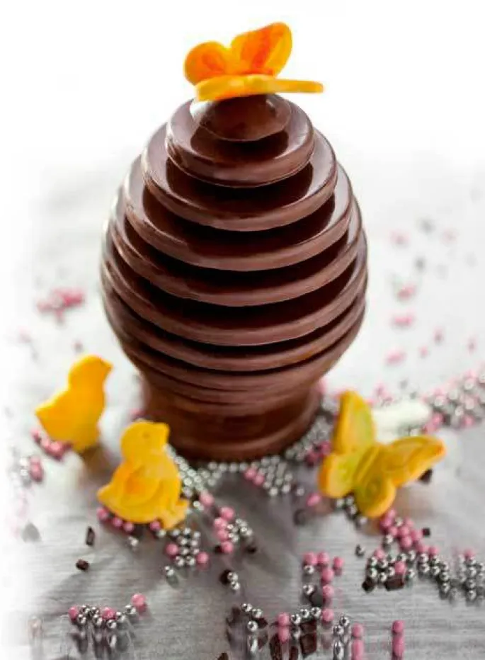 Molde huevo de Pascua en 3D - Silikomart
