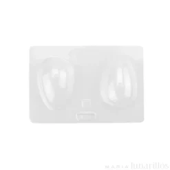 Molde huevos de Pascua Lisos 3D (2 cavidades)