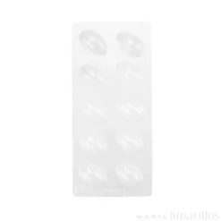 Molde huevos de Pascua Lisos 3D (10 cavidades)