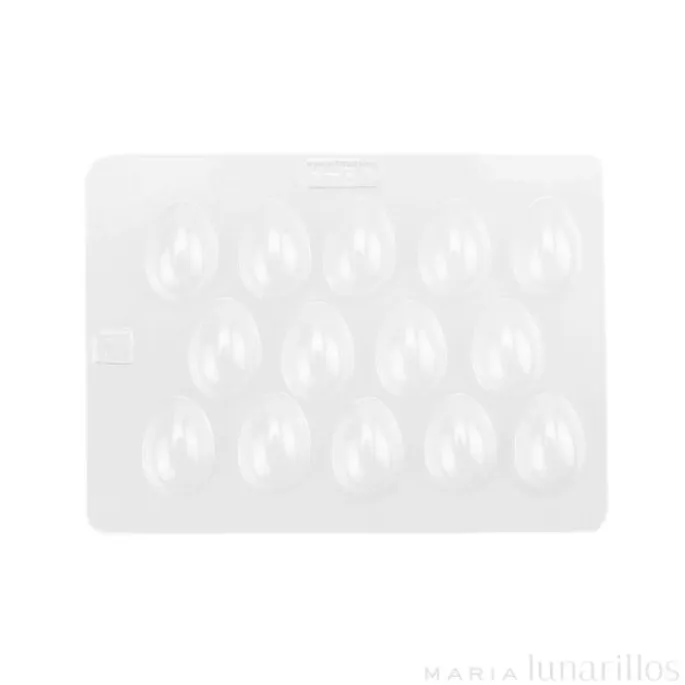 Molde huevos de Pascua Lisos 3D (14 cavidades)