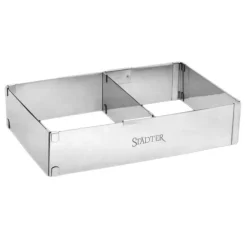 Molde marco extensible con divisor 18-33 x 27,5-53 cm - Städter