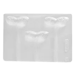 Molde para 3 bombones Bigotes con palito