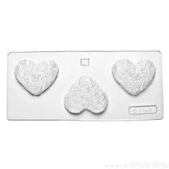Molde para bombones Corazón de rosas