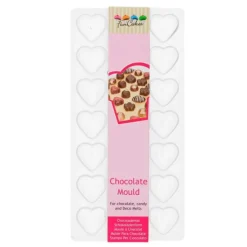 Molde para 21 bombones corazones - Funcakes