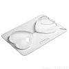 Molde para 2 bombones Corazones medianos