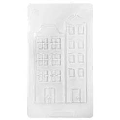 Molde para chocolate edificios 18 cm