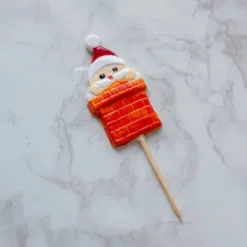 Molde para chocolate piruletas Papá Noel Navidad (4)