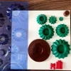 Molde para chocolate árbol de Navidad 3D