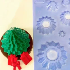 Molde para chocolate árbol de Navidad 3D