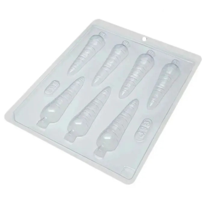 Molde para chocolate zanahorias