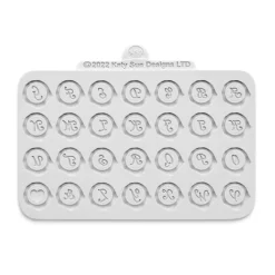 Molde para fondant Alfabeto mayúsculas sellos - Katy Sue Designs