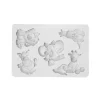 Molde para fondant animales bebés - Katy Sue Designs