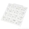 Molde para fondant Bunting Alphabet - Katy Sue Designs