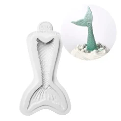 Molde para fondant cola de sirena - Katy Sue Designs