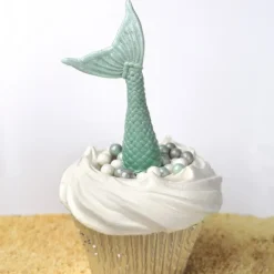 Molde para fondant cola de sirena - Katy Sue Designs