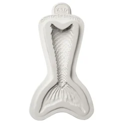 Molde para fondant cola de sirena - Katy Sue Designs