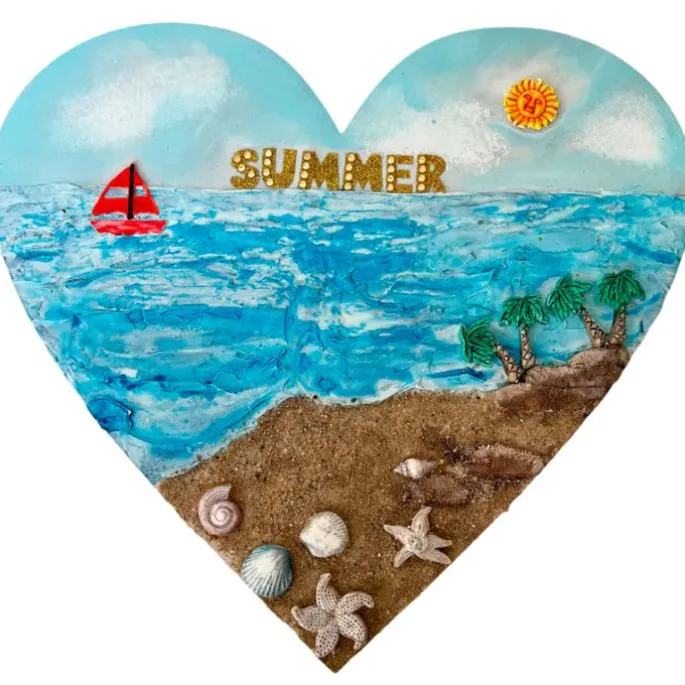 Molde para fondant conchas y estrellas de mar - Katy Sue Designs
