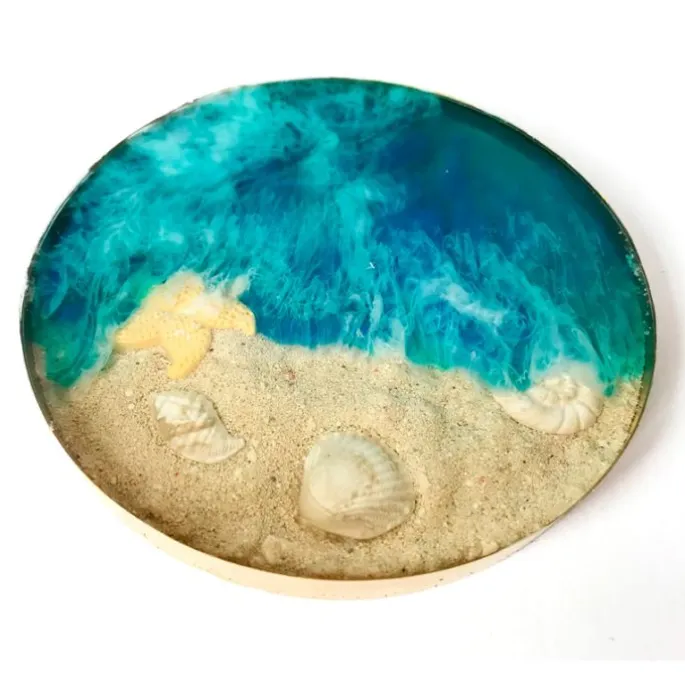Molde para fondant conchas y estrellas de mar - Katy Sue Designs